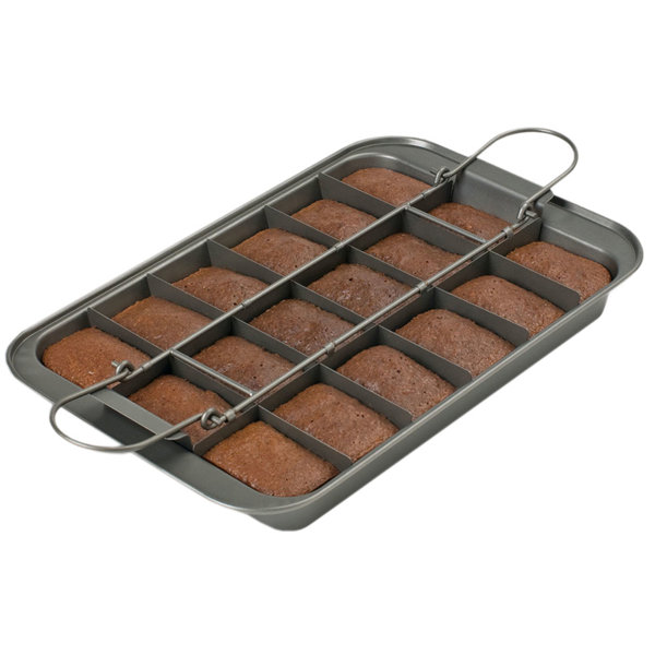 Nonstick Brownie Pan With Divider, Oven Compatible, Baking 最高級